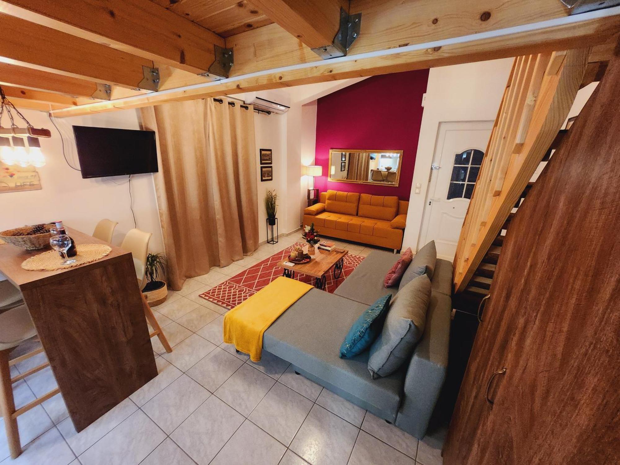 Luxury Loft Apartment Vivian Patras Buitenkant foto