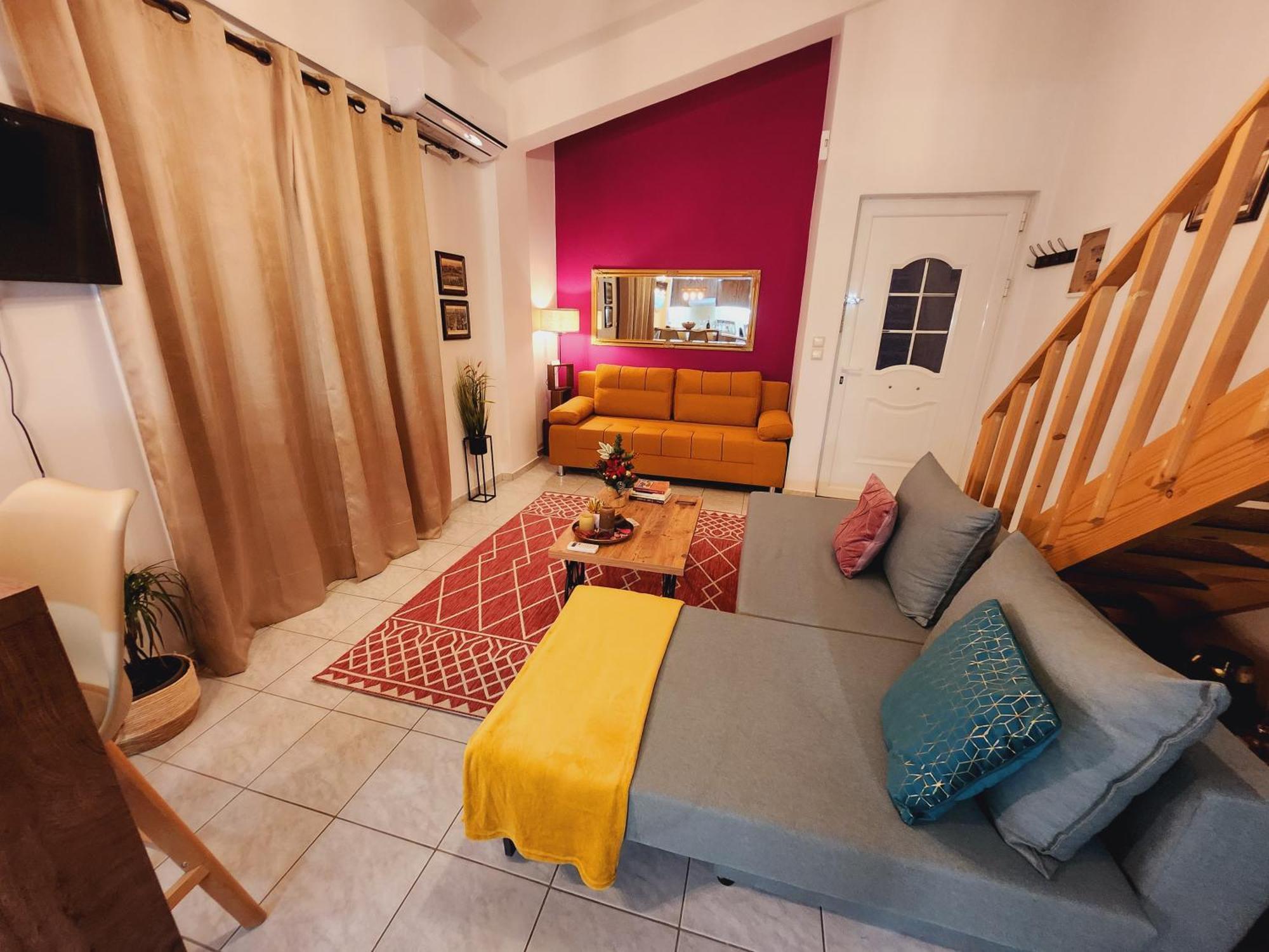Luxury Loft Apartment Vivian Patras Buitenkant foto