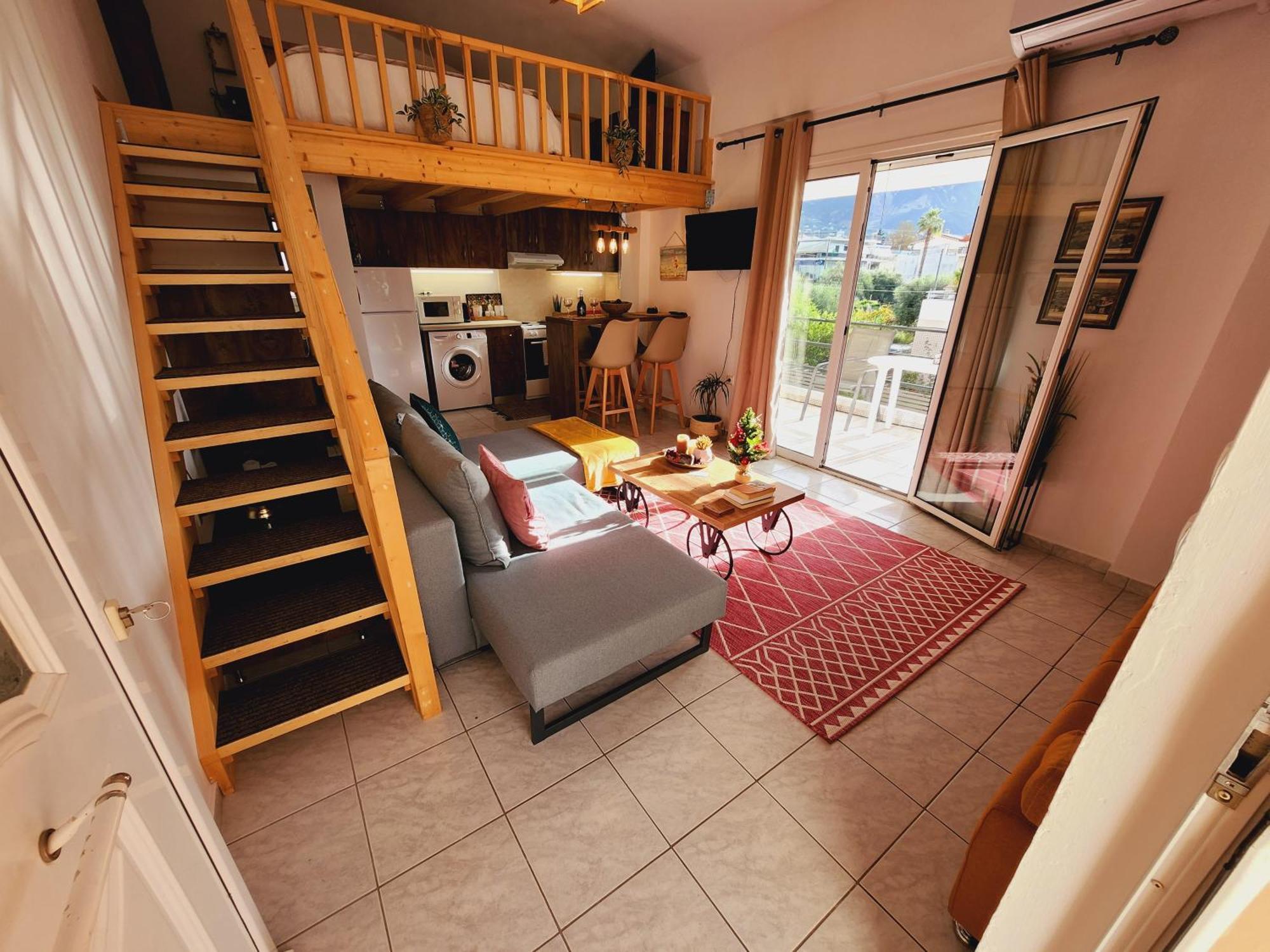 Luxury Loft Apartment Vivian Patras Buitenkant foto